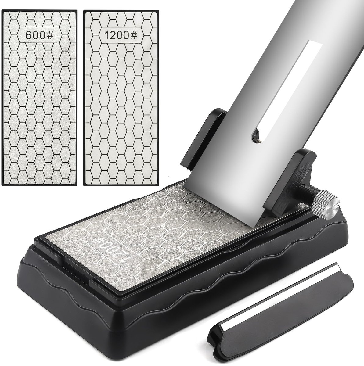 Dailygoods - Diamant Slijpstenen met Hoekgids - Voor Messen en Beitels