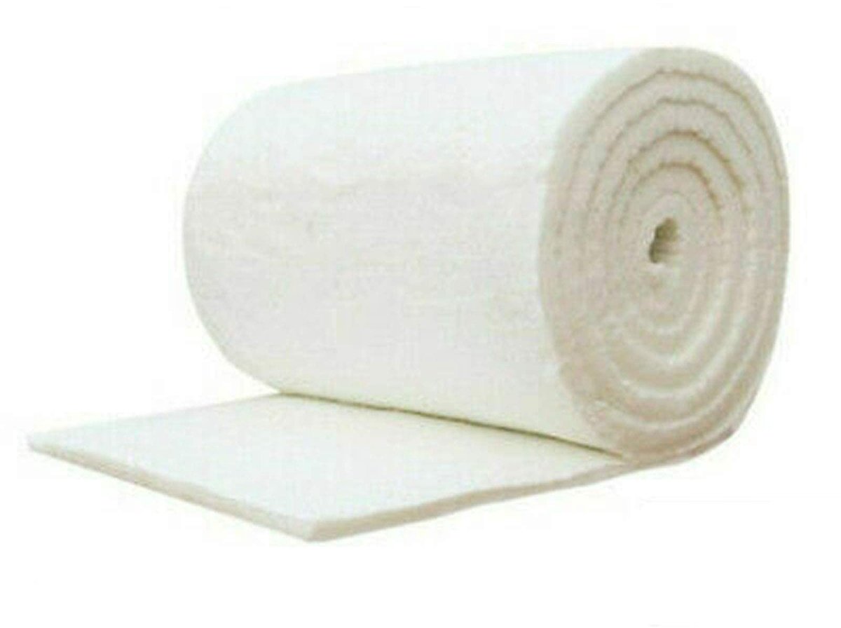 Dailygoods- Silicaatdoek - Isolerend - Brandwerend - 20 mm dik - Bestand tegen hoge temperaturen - Lichtgewicht - Temperatuurbestendigheid 950-1400 °C - Isolatiedoek