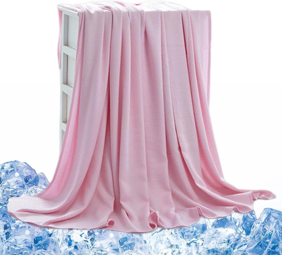 Koeldeken Bamboevezel - Zomer Dekbed - Koel Slapen - Ademend en Zacht - 100x120 cm - Unisex