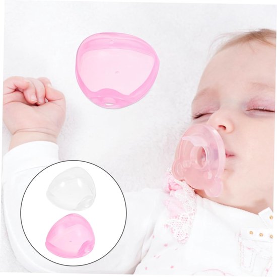Speen Doosjes - Speenhouder Bewaardoos - Baby Verzorging - Hygiënisch en Draagbaar - 7 x 6 x 5.5 cm — afbeelding 2