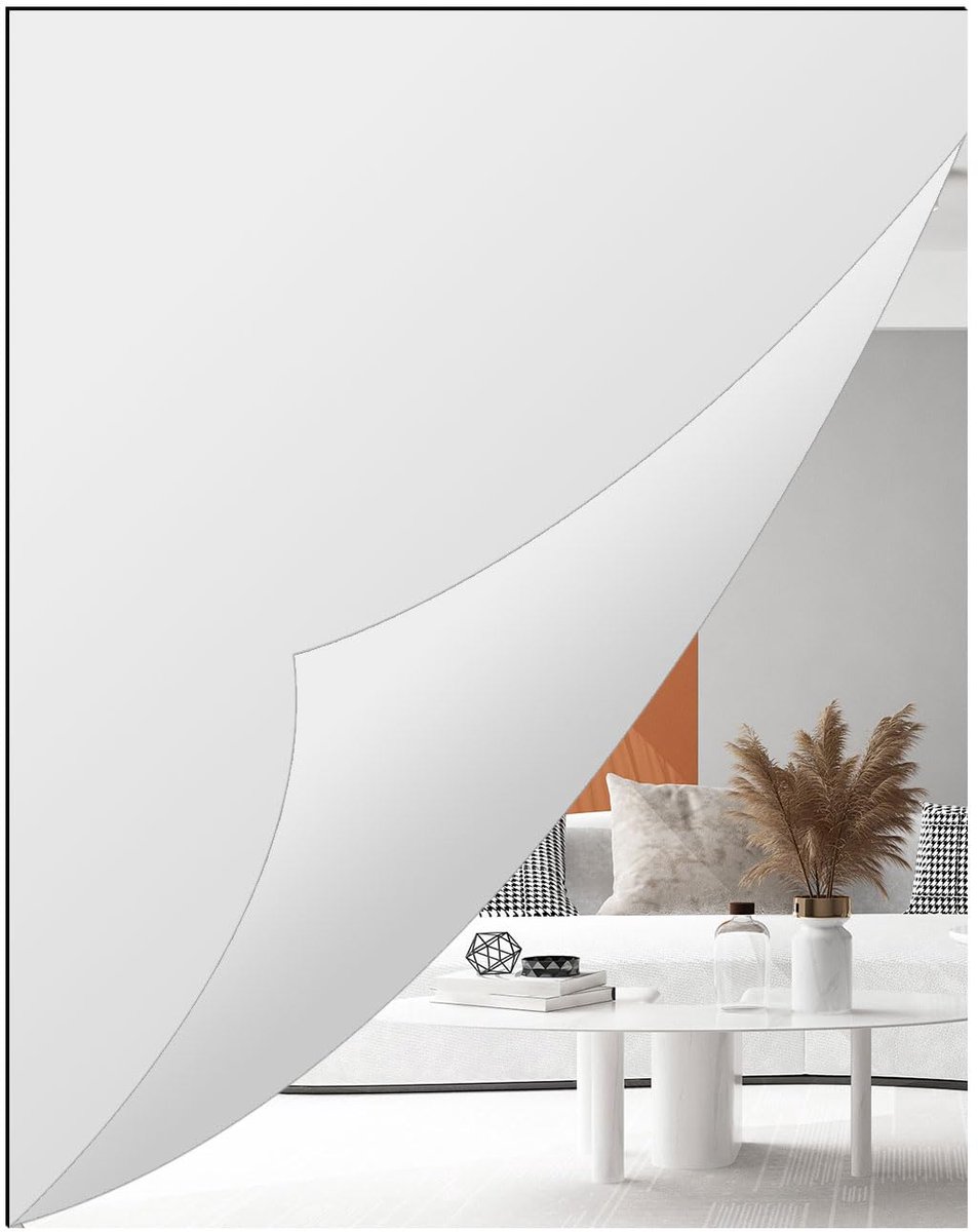 Dailygoods - Zelfklevende Acryl Spiegel - 40 x 30 cm, Flexibele Wanddecoratie