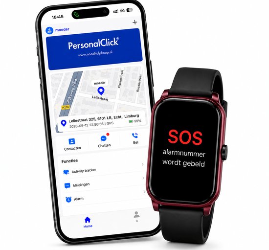 PersonalClick PC45 alarm horloge