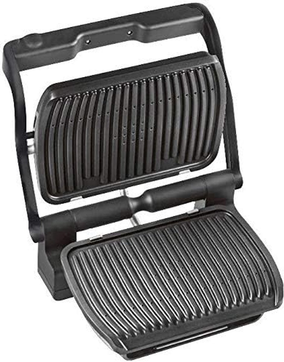 Elektrische Grill - Contactgrill Binnen - Lekker Grillen - Automatische Kookprogramma's - 900 Watt - Zwart