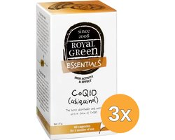 Royal Green 3x Co Q10 ubiquinol bio (60 capsules) - 60 stuks