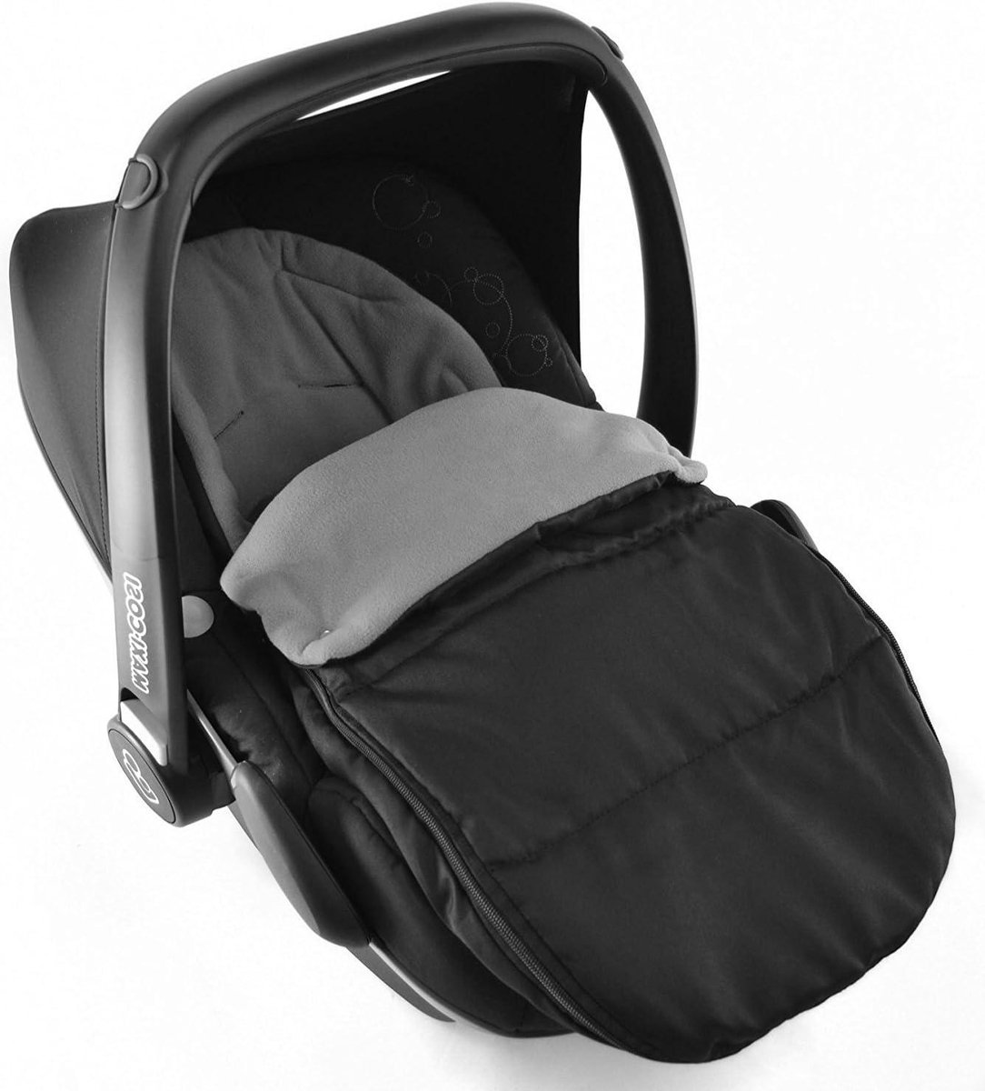 Autostoel Voetenzak - Baby Voetenzak - Baby Warm Houden - Zacht Gevoerd Fleece - 42 x 36 x 9 cm