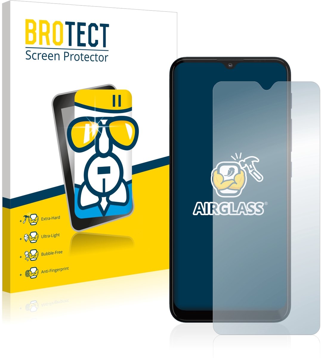 Screenprotector voor Motorola Moto G10 Beschermglas transparant