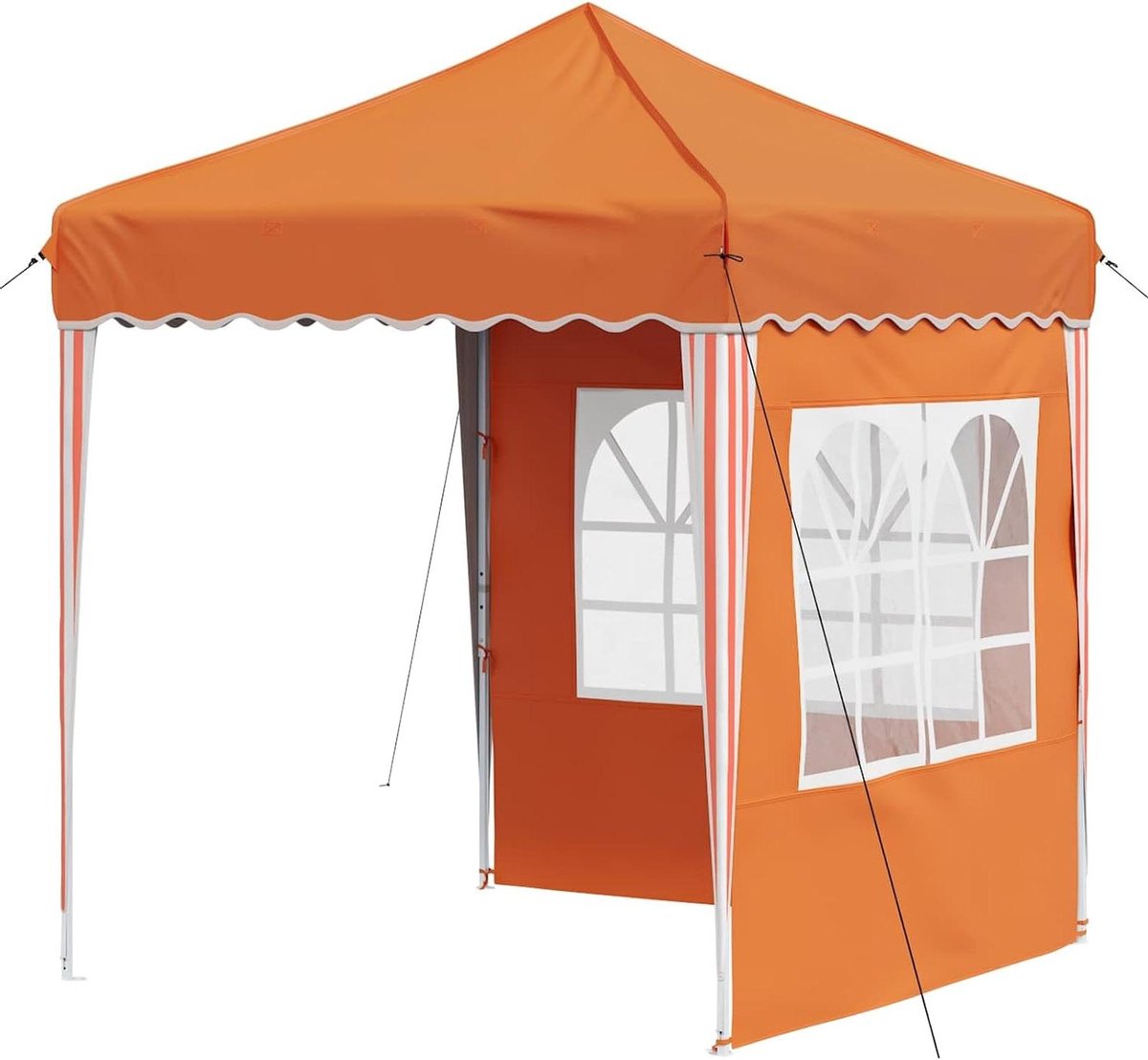 Pop-up Partytent - Vouwpaviljoen Tuintent - Feestelijke Bijeenkomsten - Snelle Opbouw Zonder Gereedschap - 195 x 195 x 245 cm