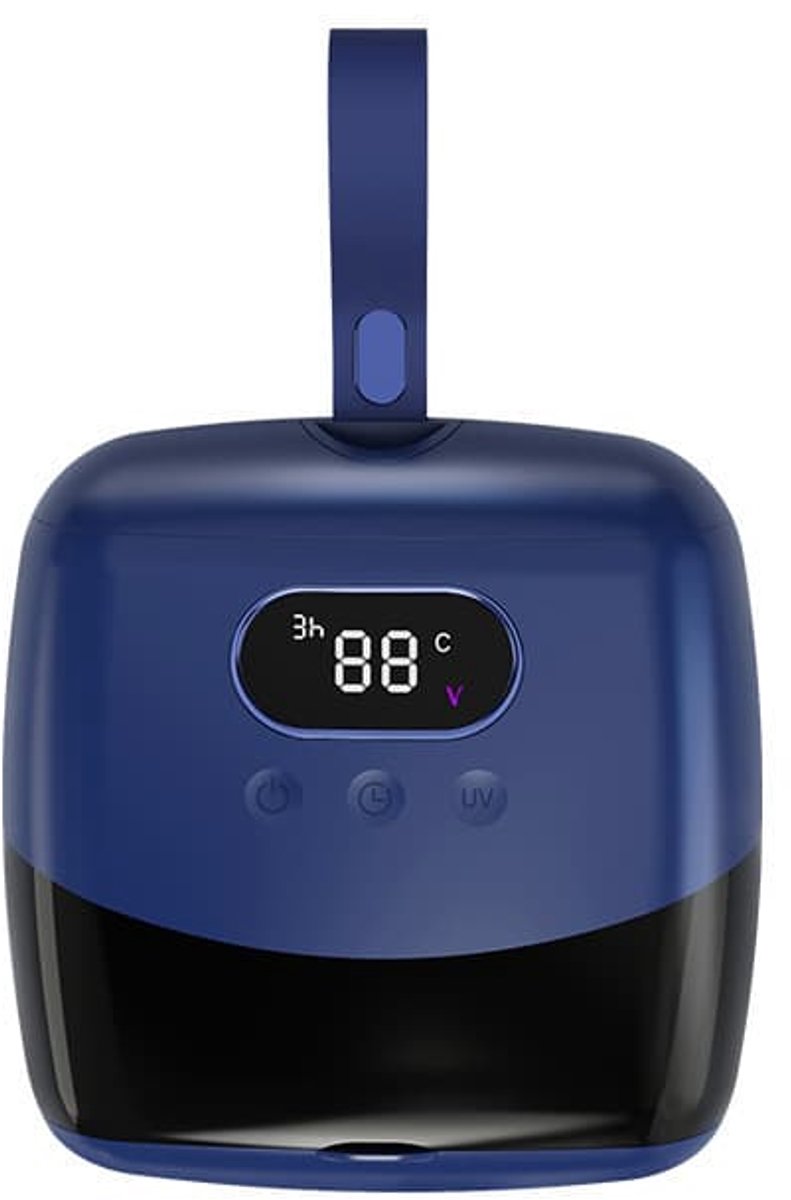 Deze opvouwbare, draagbare mini-droger droogt kleding snel en heeft een slim display. Compact van formaat maar met een grote capaciteit, perfect Geschikt voor thuis, op reis en op kantoor. Draagbare droger.