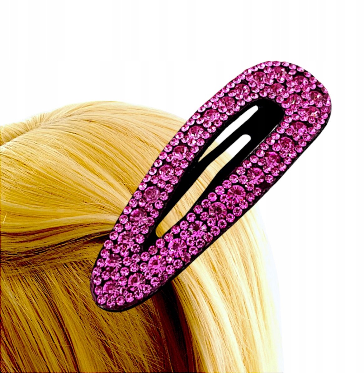 Chique Haarclip met Zirkonia Steentjes