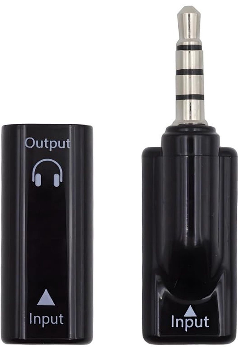 SolidKeus - 2-pack Type-C naar 3.5mm Audio AUX & MIC Adapter voor Laptop, Tablet en Telefoon