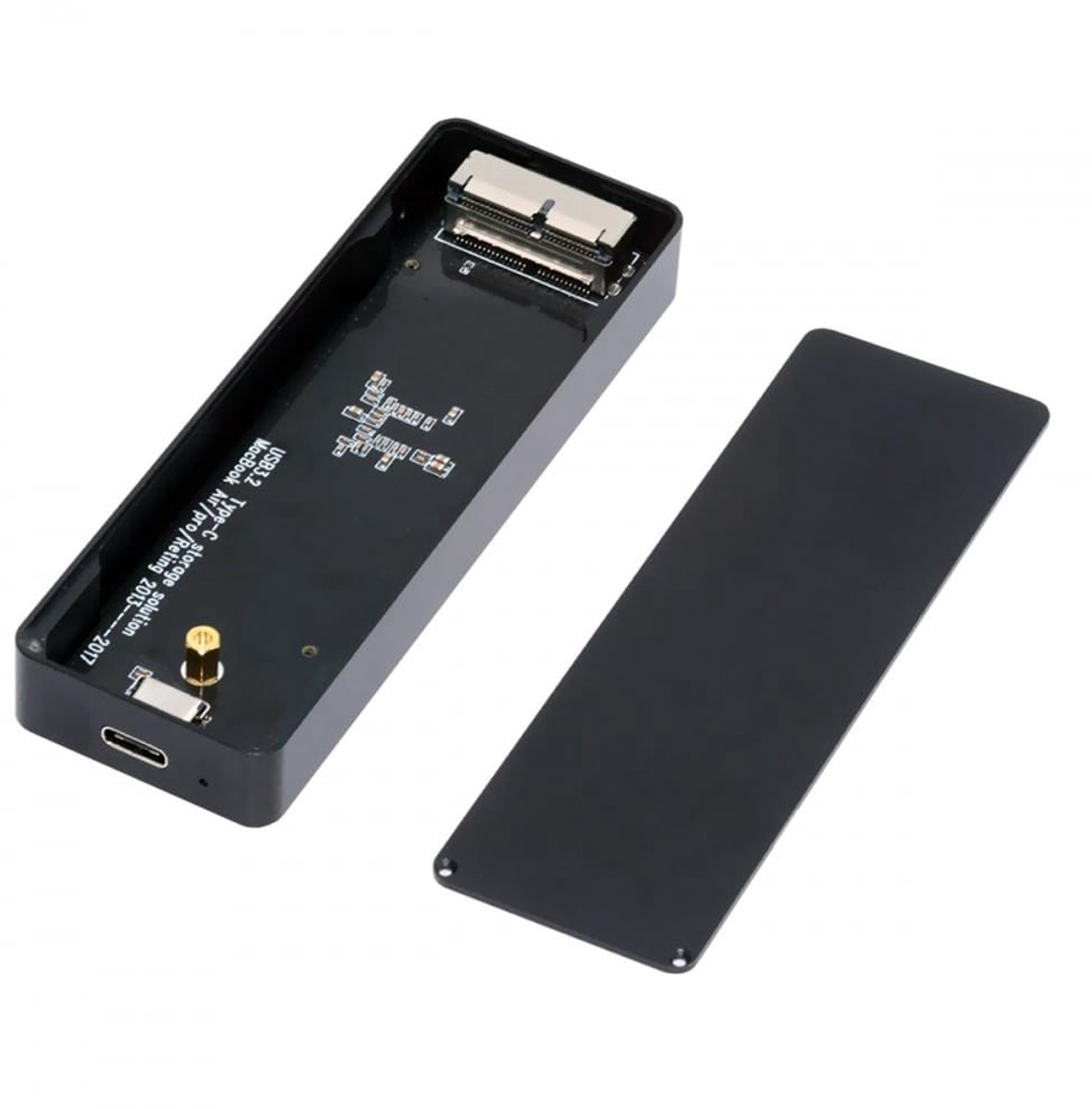 SolidKeus - USB-C naar 16+12Pin HDD Behuizing voor MacBook
