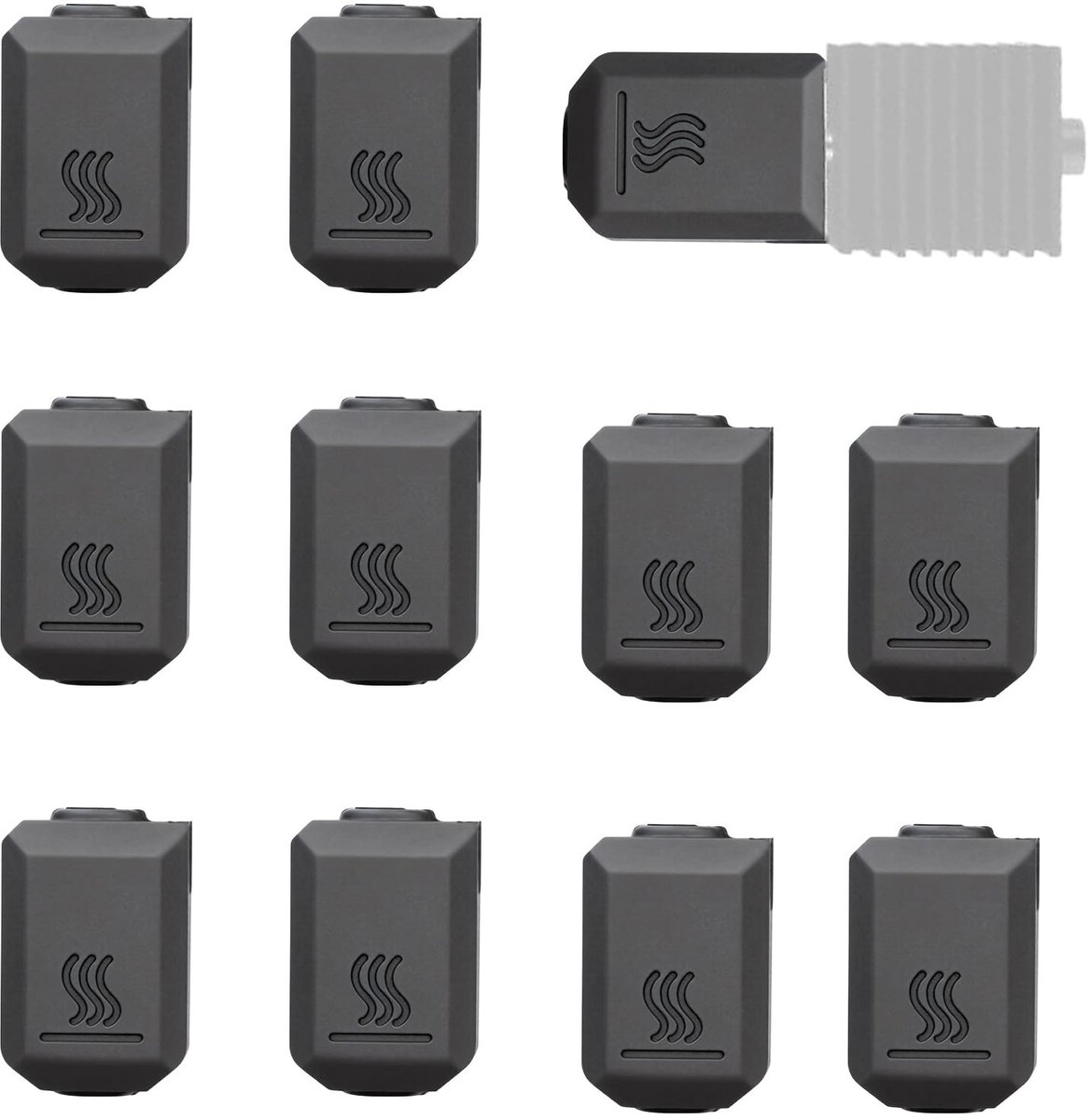 SolidKeus - Siliconen Nozzlekapjes voor 3D-printers - Hittebestendig en Beschermend