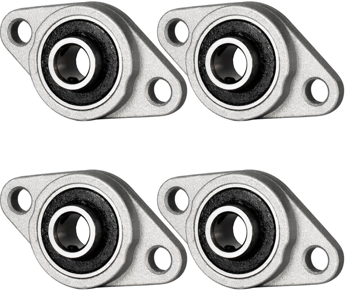 SolidKeus - 4 Stuks Staande Lager met 10mm Binnen Diameter
