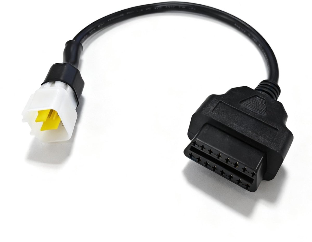 SolidKeus - OBD2 Diagnostic Adapter Kabel 6 Pin naar 16 Pin