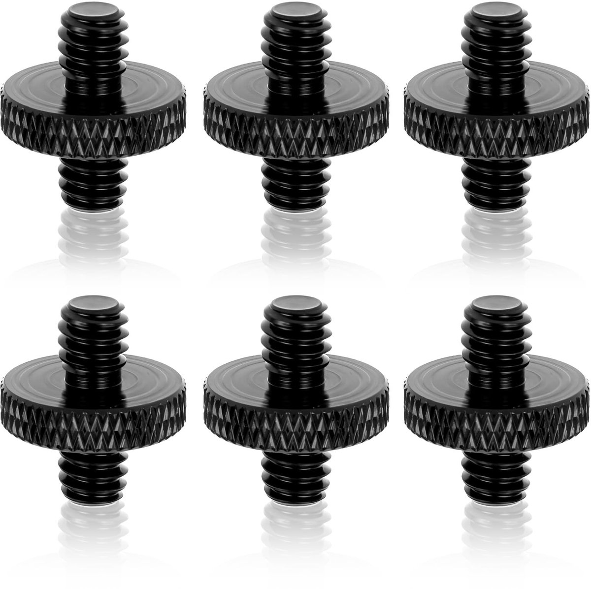 SolidKeus - 6 Stuks 1/4 Inch Statiefadapter van Aluminium