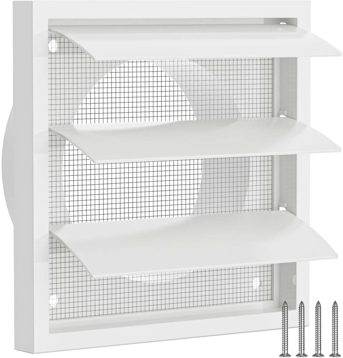 SolidKeus - Ventilatiegrille met Insectenbescherming, 100 mm