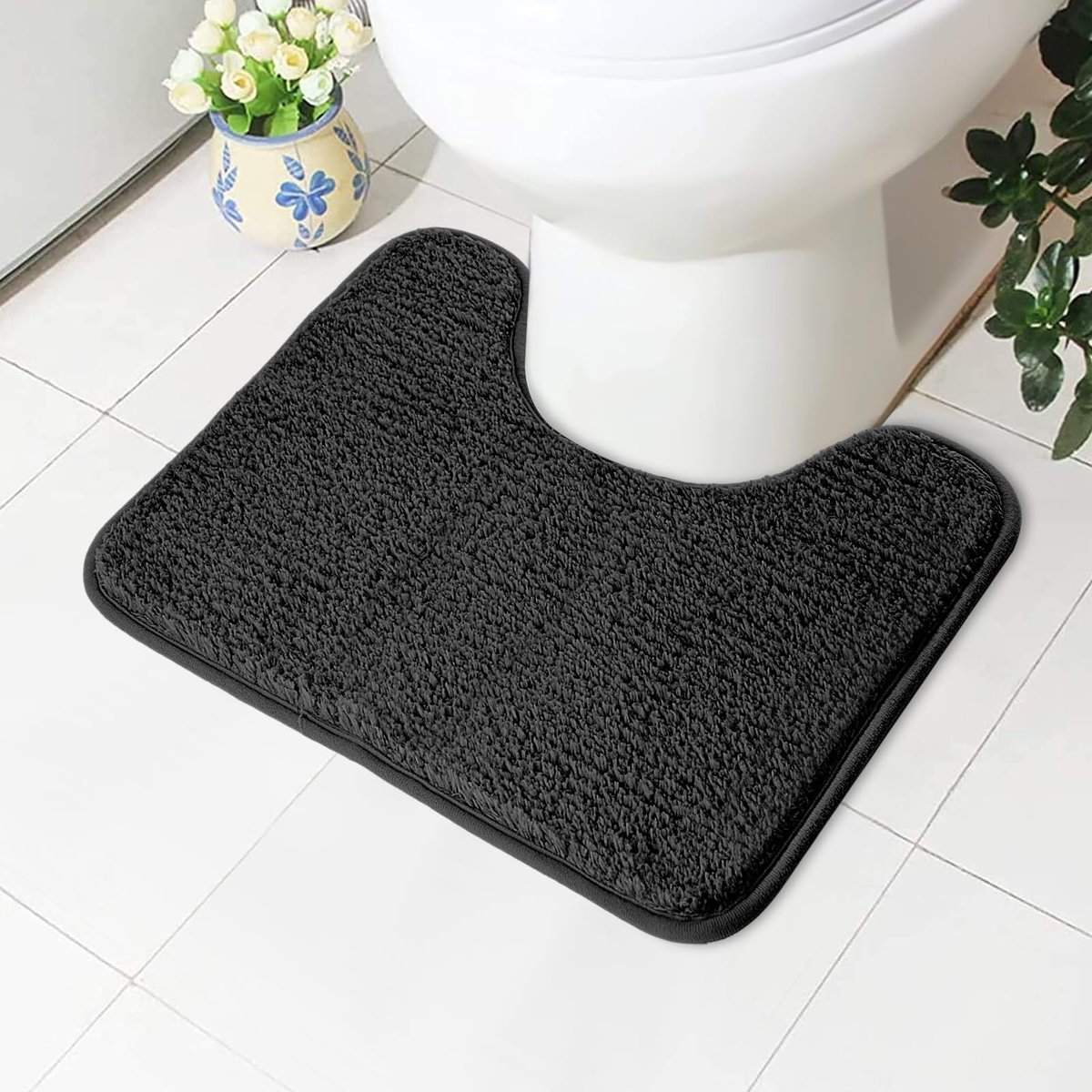 SolidKeus - Absorberende Badmat voor de Toilet, Antislip en Machinewasbaar