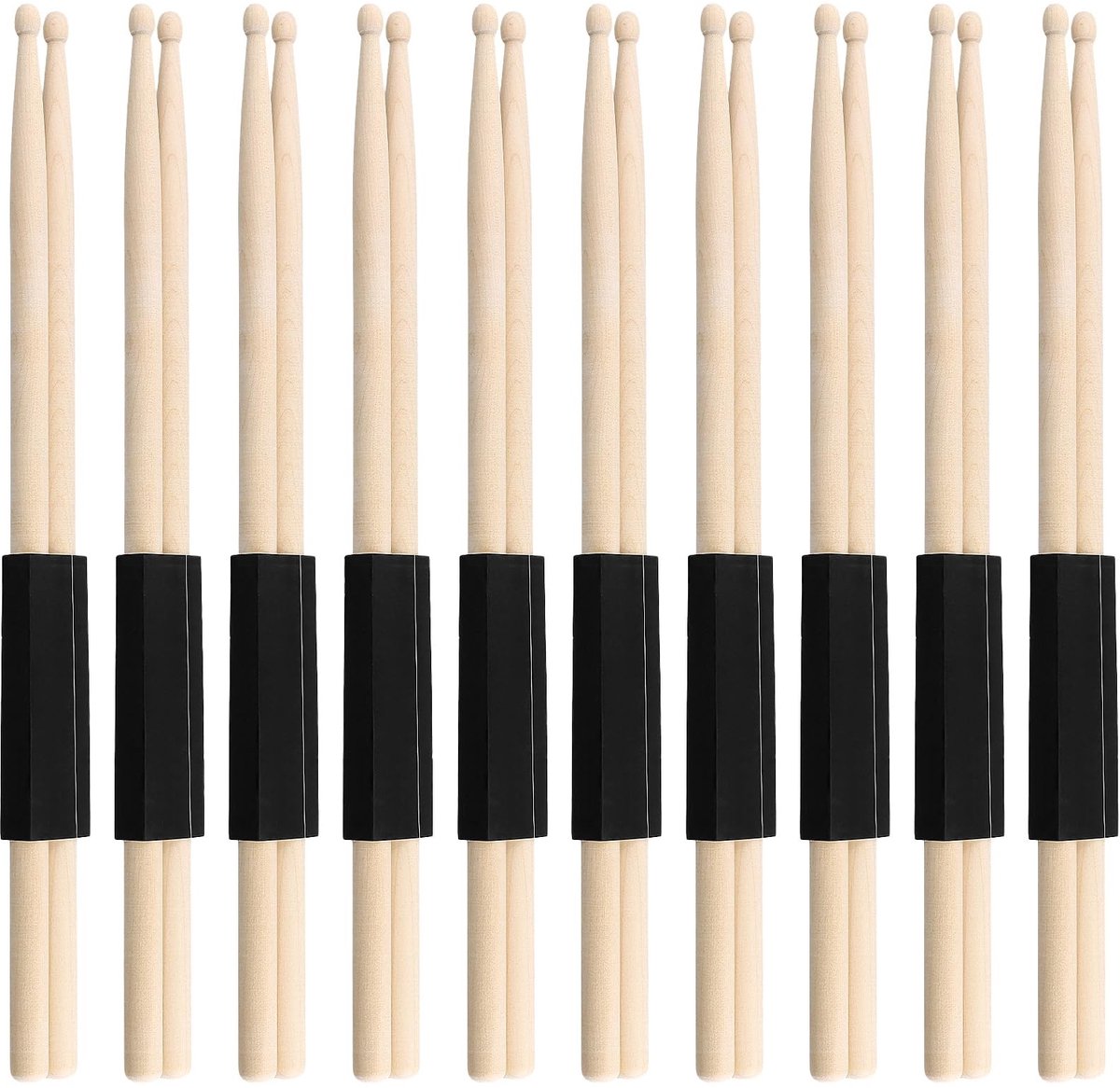 SolidKeus - Set van 20 5A Maple Drumsticks voor Beginners