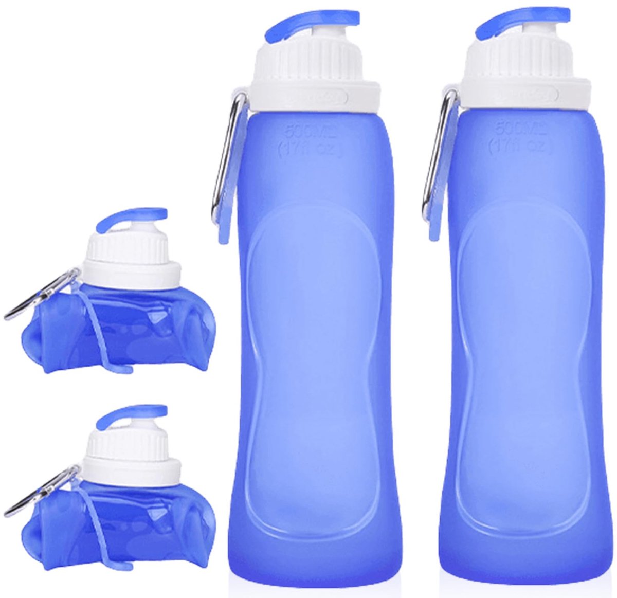 SolidKeus - Opvouwbare Drinkfles 500 ml van Silicone