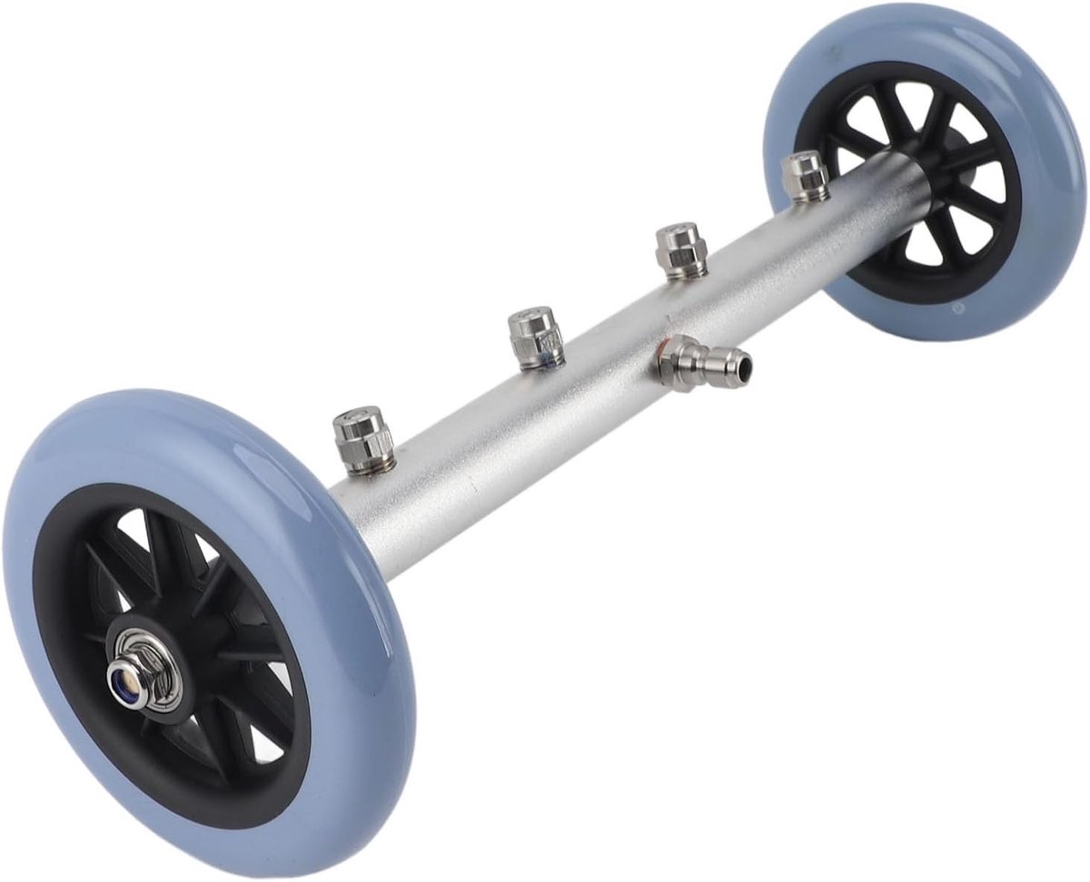 Krachtige Hogedrukreiniger met Onderstelreiniger en Verlengstang voor Trucks, SUV's en Trailers - 4000 PSI Water Broom