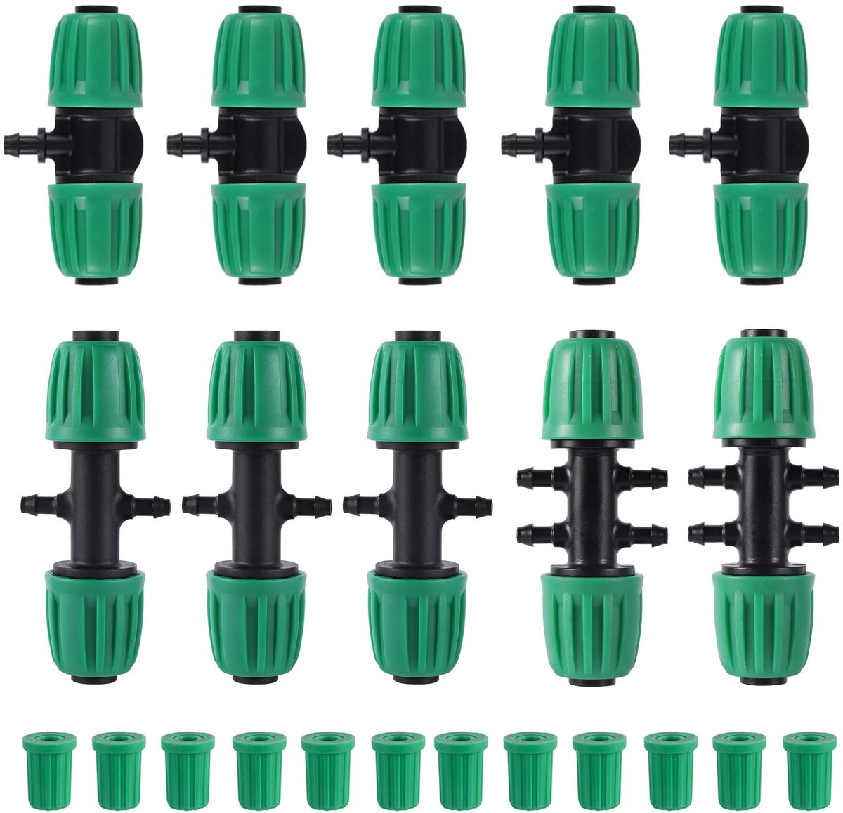 SolidKeus - Irrigatie Slang met 5 Stuks Verbindingselementen voor 1/4 Inch