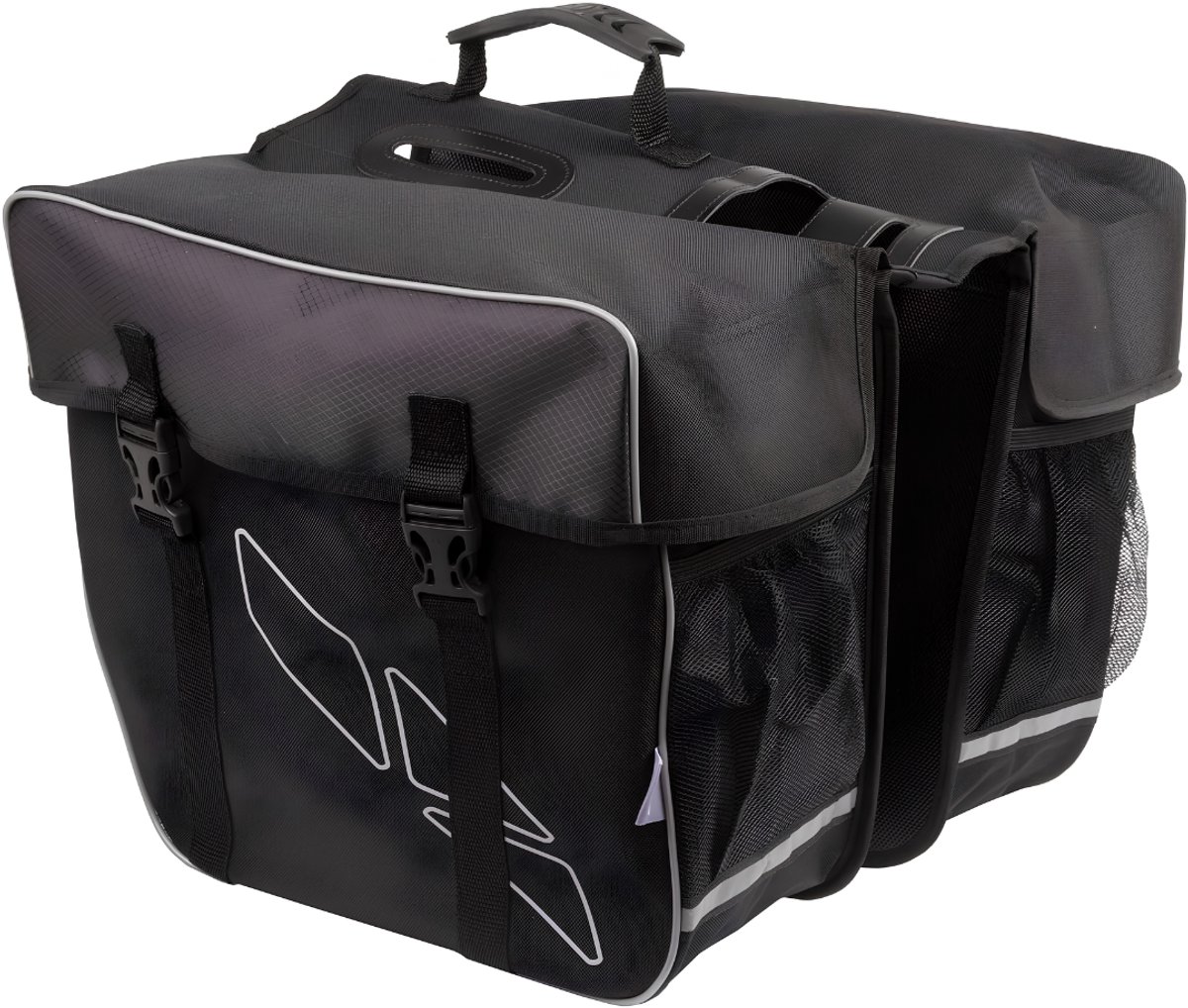 Lìon® Fietstas - Waterafstotend - Fietstas voor Bagagedragers - Zwart - 34cm x 17cm x 30cm