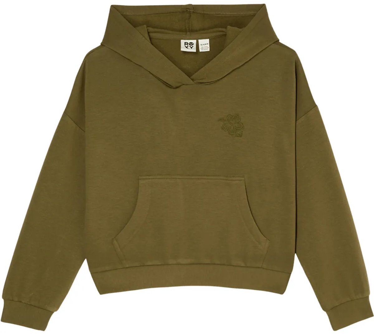 Roxy Surfing By Daylight Rg Hoodie Groen 14 Years Meisje