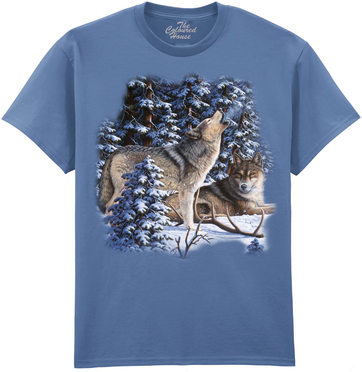 Wolf Wolven The Trophy Wolves The Coloured House T-shirt M