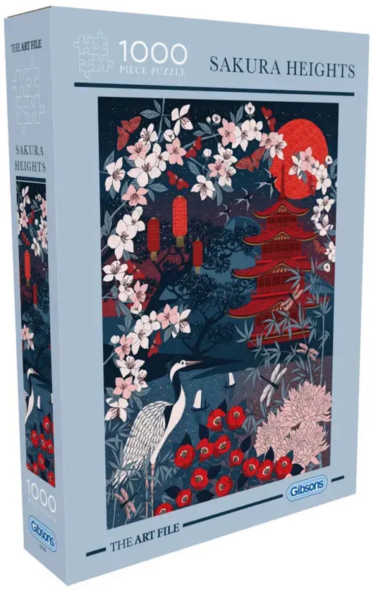The Art File: Sakura Heights Puzzel 1000 Stukjes