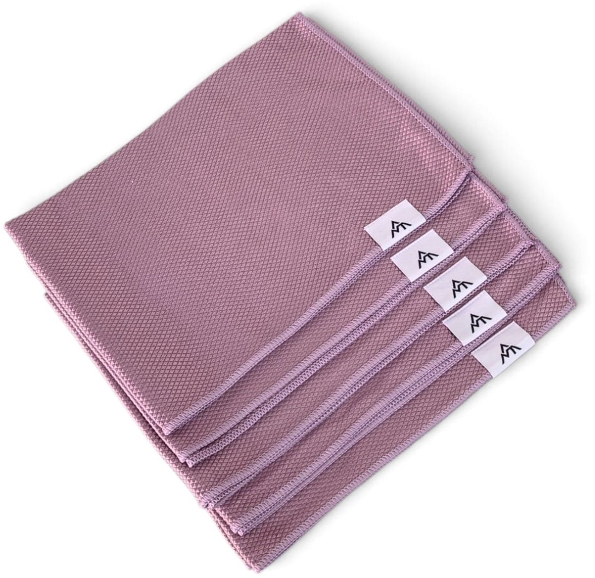 MT Premium Glansdoeken & Glasdoeken - 40x60 cm - Ca. 300 GSM - Set van 5 stuks - Professionele Microvezeldoeken - Streeploos Resultaat