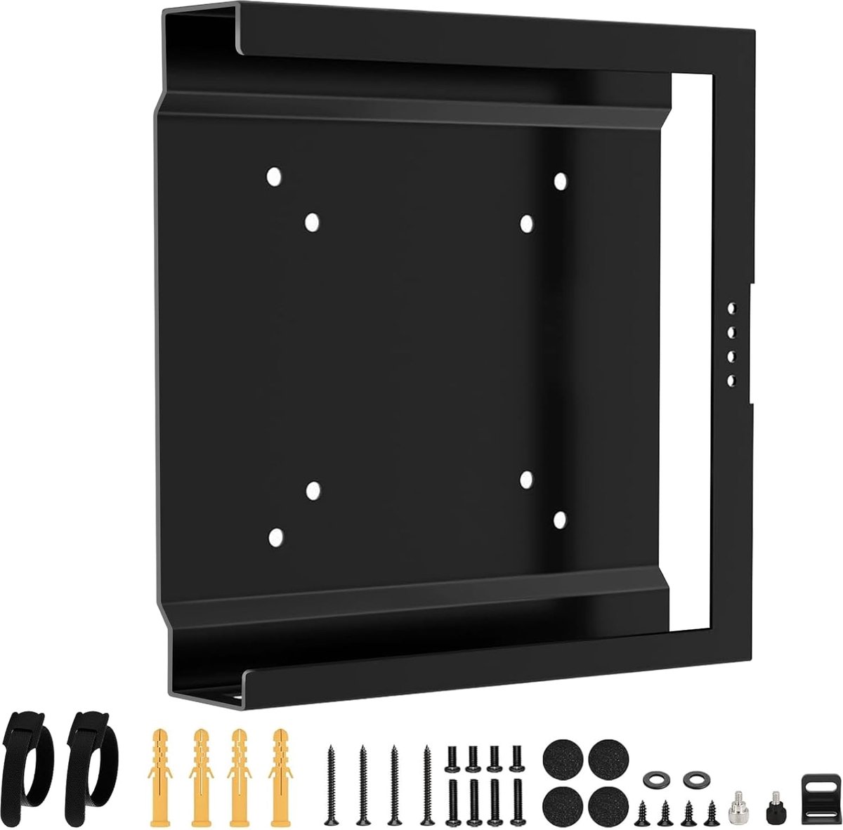 Desktop Mini PC Houder - VESA/Wand/Onder Bureau Houder voor HP EliteDesk 800 805, ProDesk 600 405 400, 260 met Kabelbinders en Schroeven