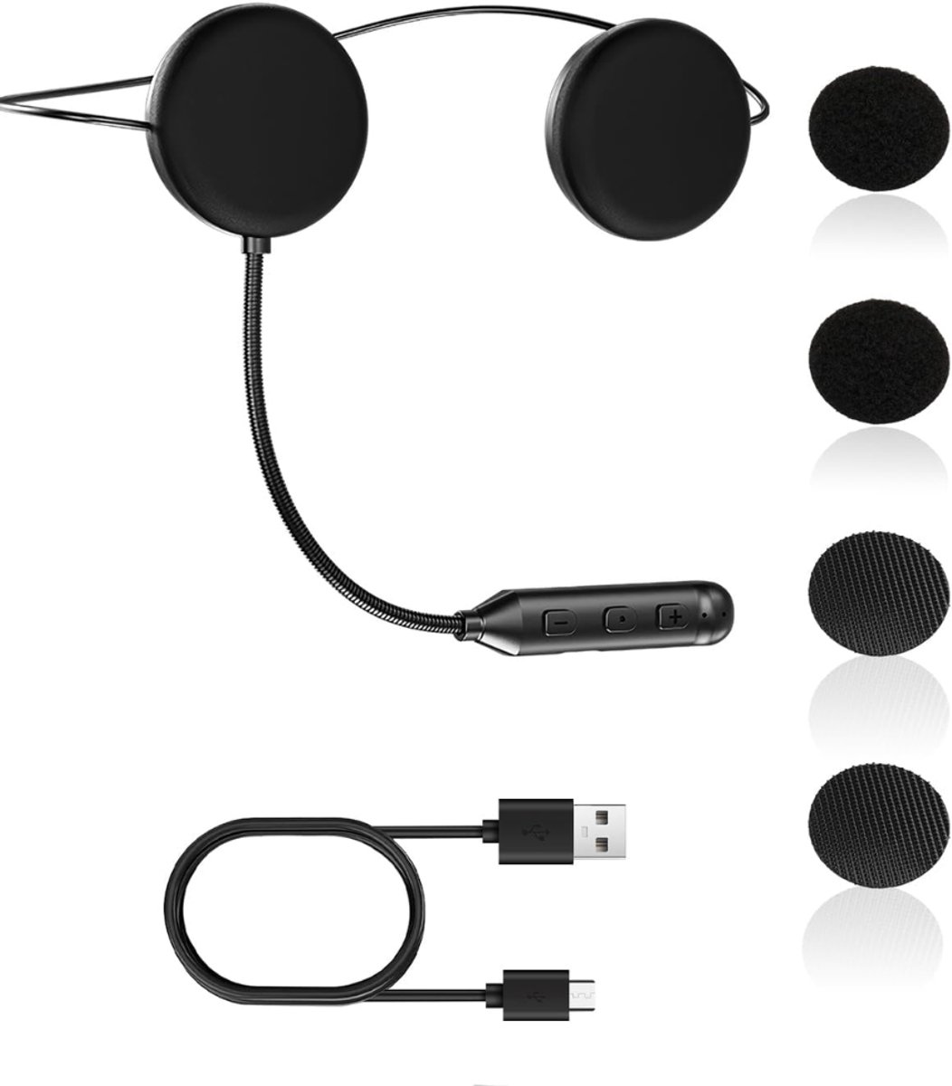 ZRNS® Motorhelm Headset Bluetooth - Handsfree Bellen - Motor en Brommer - Ruisonderdrukking