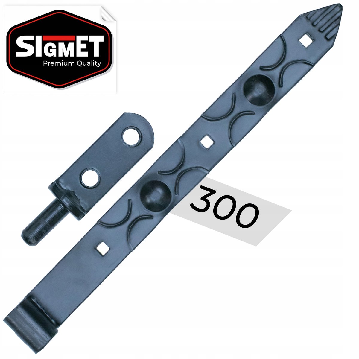 Scharnieren Gesmeed Poort 300mm - Set voor Poorten en Deuren