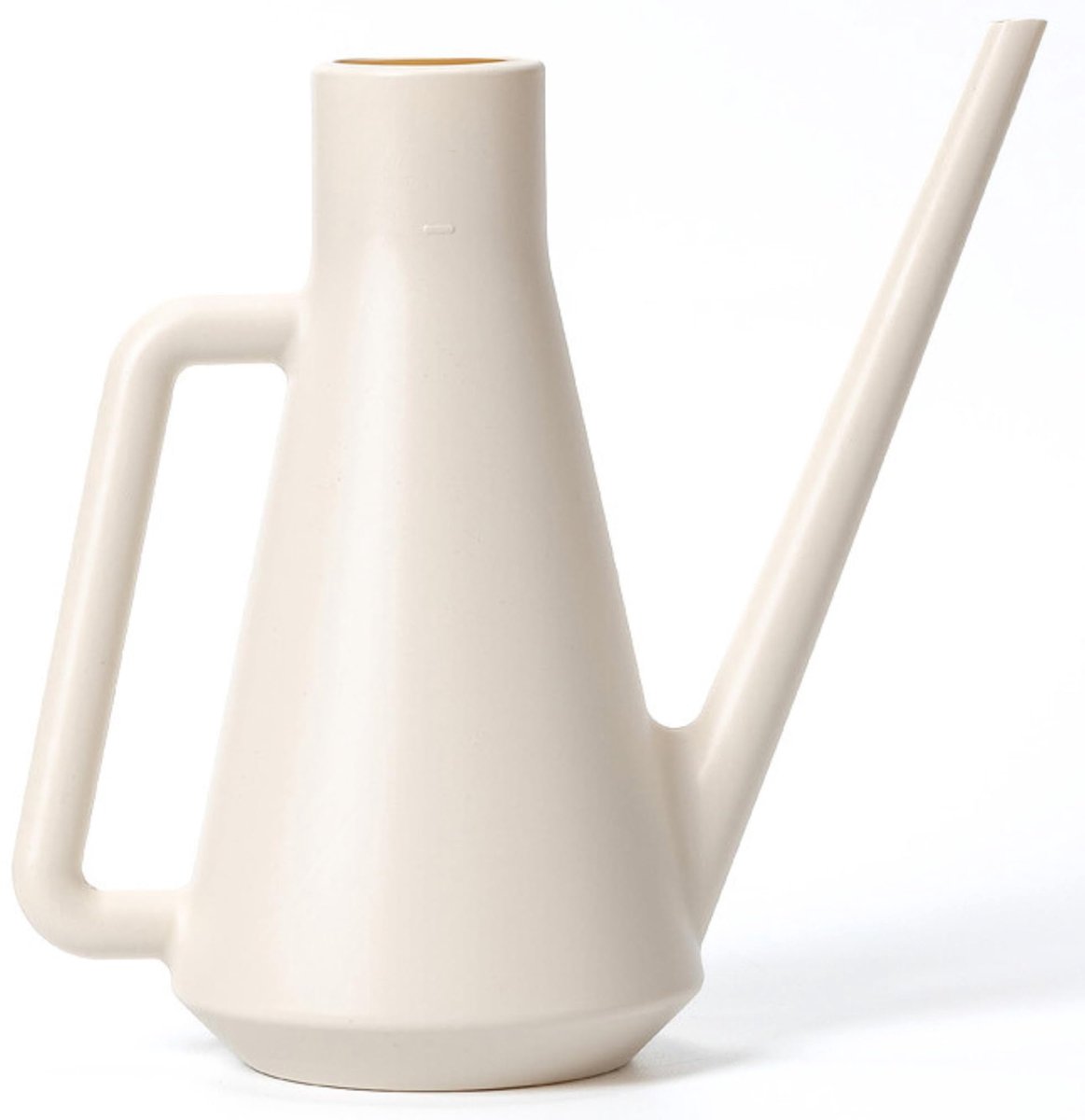 Gieter 1,8 Liter - Stijlvolle Waterkan van Hoogwaardig Kunststof - Voor Binnen- en Buitenplanten - Handige Plantenverzorging Accessoire voor Tuin, Balkon & Woonkamer - Ivoor