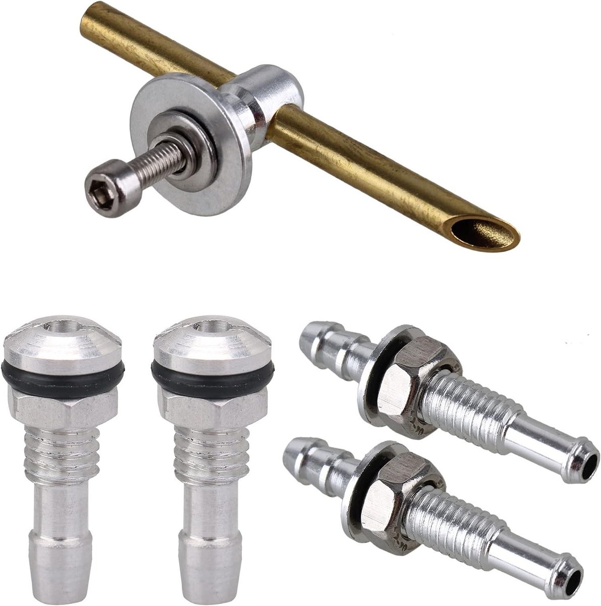 RC Boot Onderdelen - Watersysteem Kit - Koeling Verbeteren - Duurzaam Metalen Ontwerp - 6mm - Zilverkleurig