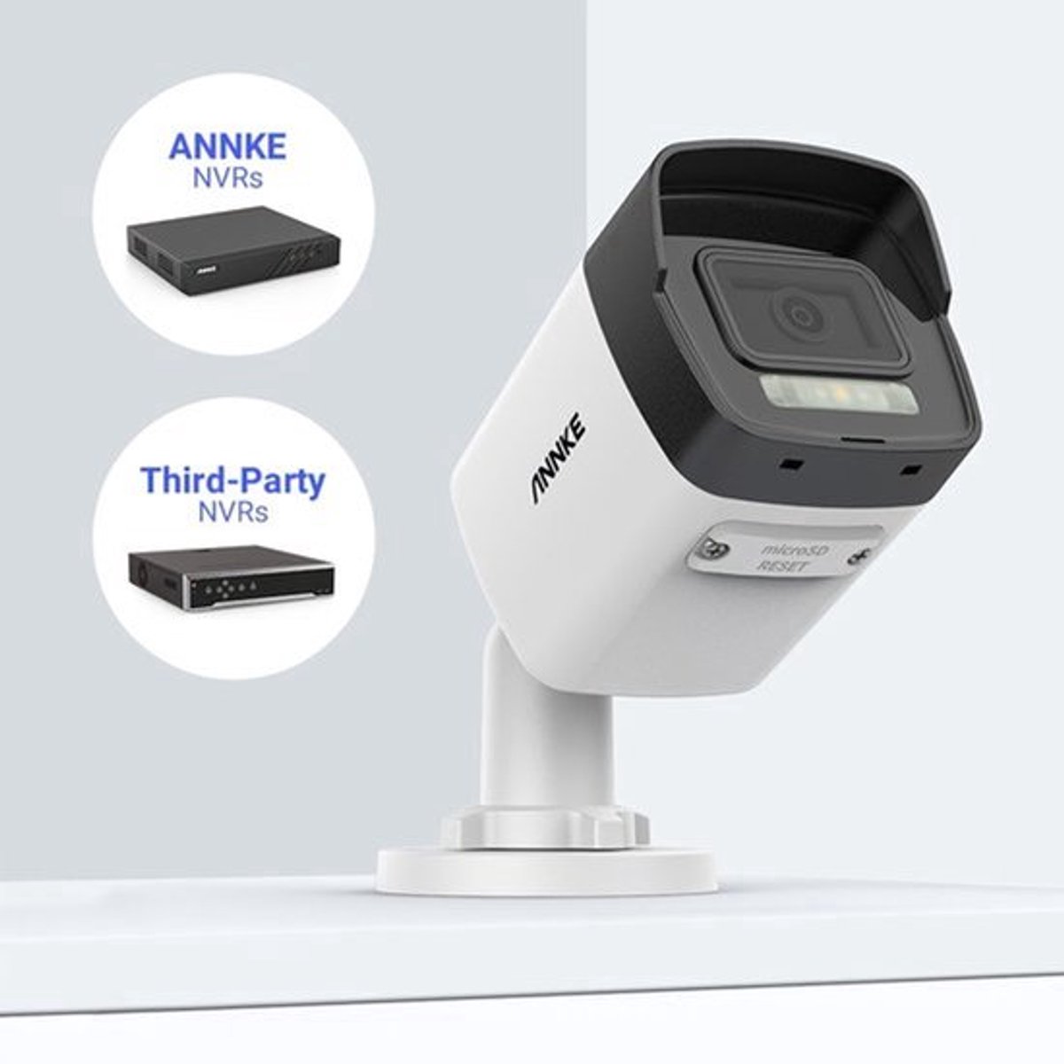 Surveillance Camera Set – Beveiligingssysteem – Camerabewaking – CCTV Cameras – NVR Camera Systeem – 8-kanaals met 4x 6MP POE Camera’s – 1TB Opslag en Kleur Nachtzicht tot 30 Meter