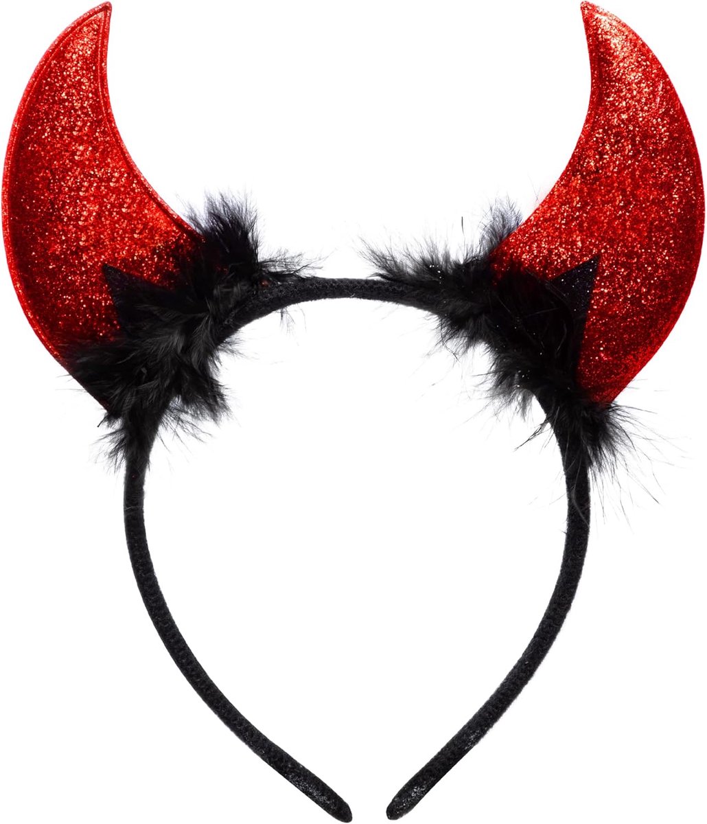 Thema Duivel Hoorns Hoofdband