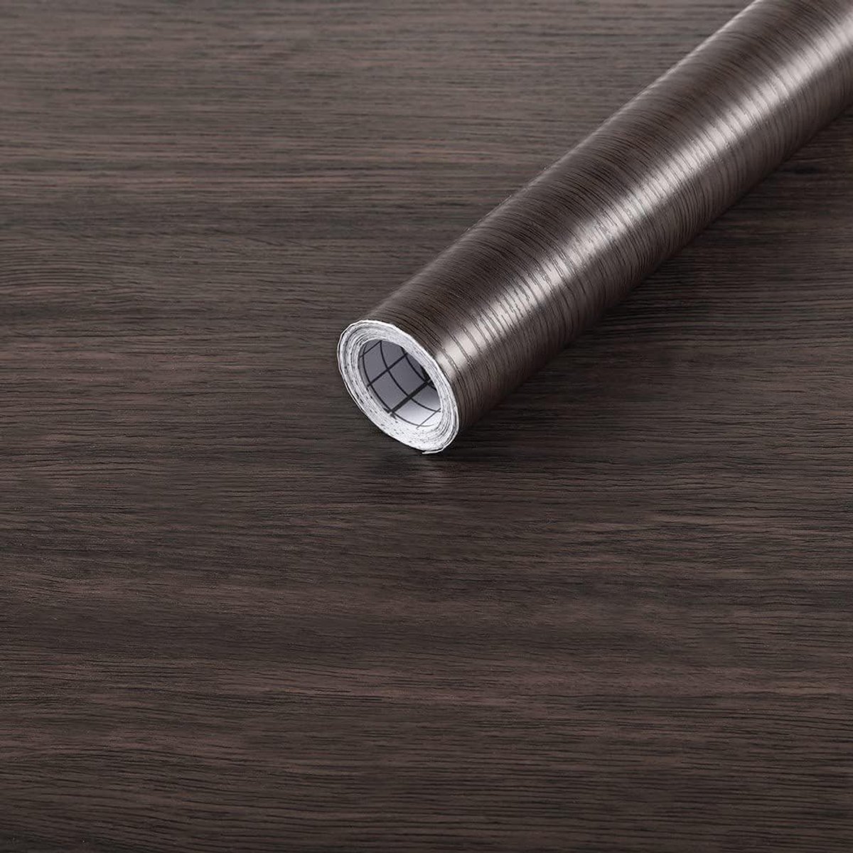 Behang Zelfklevende Vinylfolie 42cmx10m Walnoot Houten Meubels Stickers Waterdicht Vinyl,Oliebestendig,Zelfklevend Behang Vinylpapier voor Meubelbekleding,Aanrechtblad,Keuken,Plankbekleding