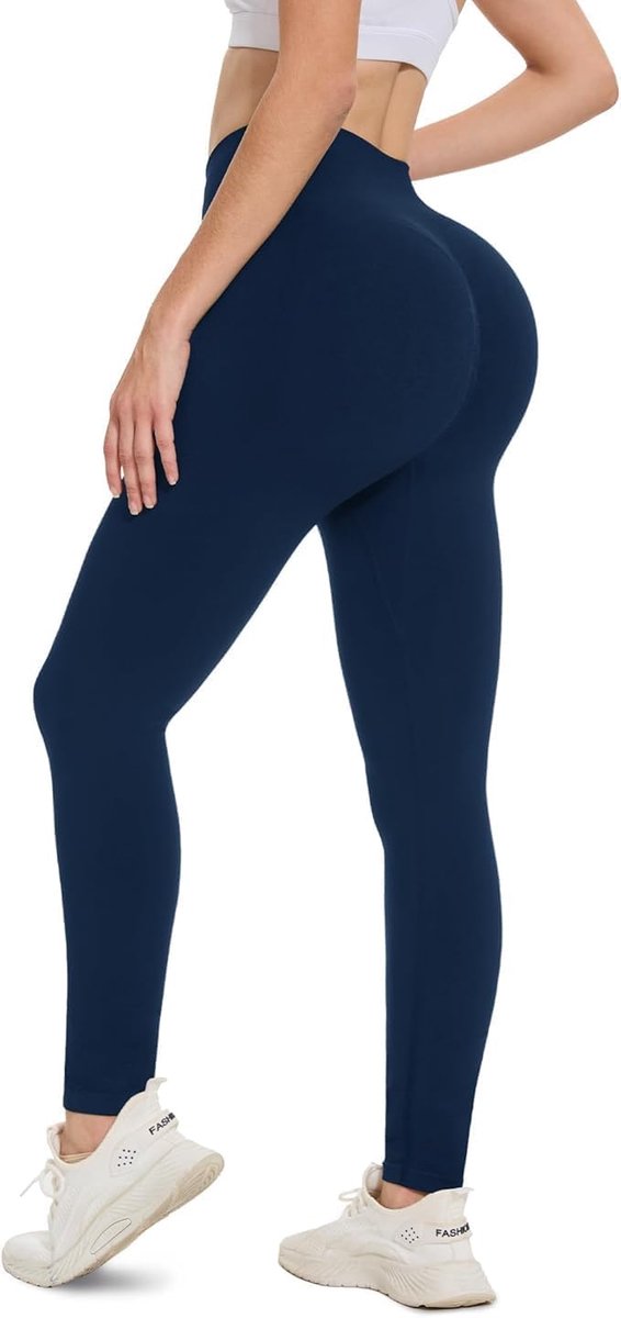 Leggings voor dames, push-up, hoge taille, sportlegging, booty, elastische yogabroek, gym, billen, sportlegging, fitness, ondoorzichtige sportbroek