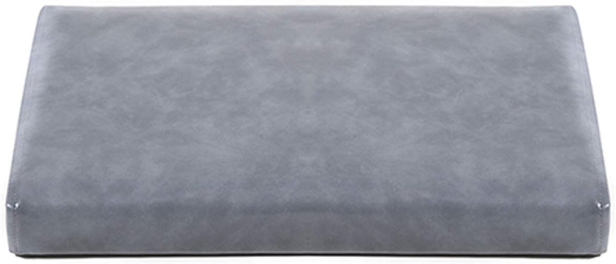 Wangk leer Tuin Bank Kussen 2 of 3 zits Bench Mat Pad Patio Bench Pad ligstoel kussen Vervanging Matras Pad Indoor Outdoor, 5cm Thick-Haze Blauw 60×30×5cm (23×12×2in)