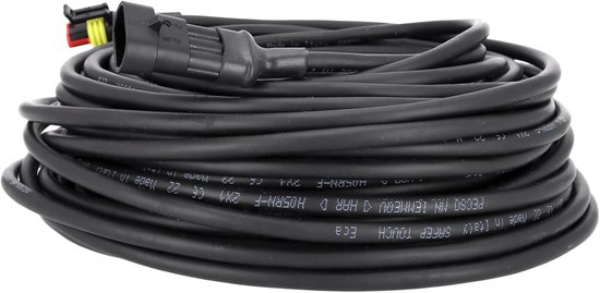 Hoogspanningskabel voor GARDENA ROBOTIC smart SILENO - CITY 250 500 600 1000 - LIFE 750 1000 1250 15000 - MINIMO 250 500 - voor transformator voedingsadapter & oplaadstation - (20 meter) — afbeelding 3