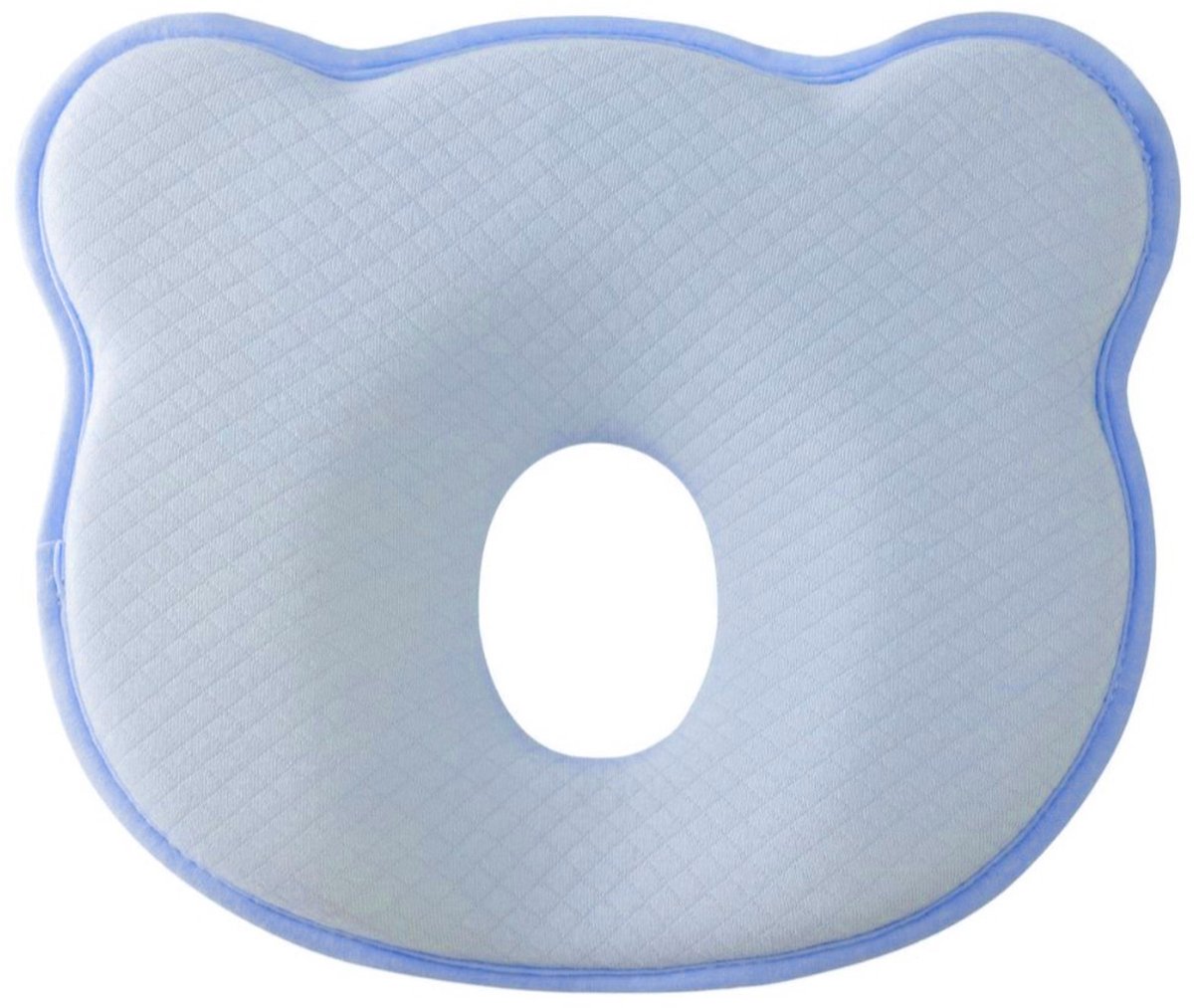 Baby kussen - Baby Ergonomisch Hoofdkussen，Traagschuim-Baby Hoofdkussen - Ademend En Wasbaar - Voor Wieg, Kinderwagen & Autostoel - Pasgeboren Kussen met Plat Hoofd (0-12 Maanden) Baby kussens