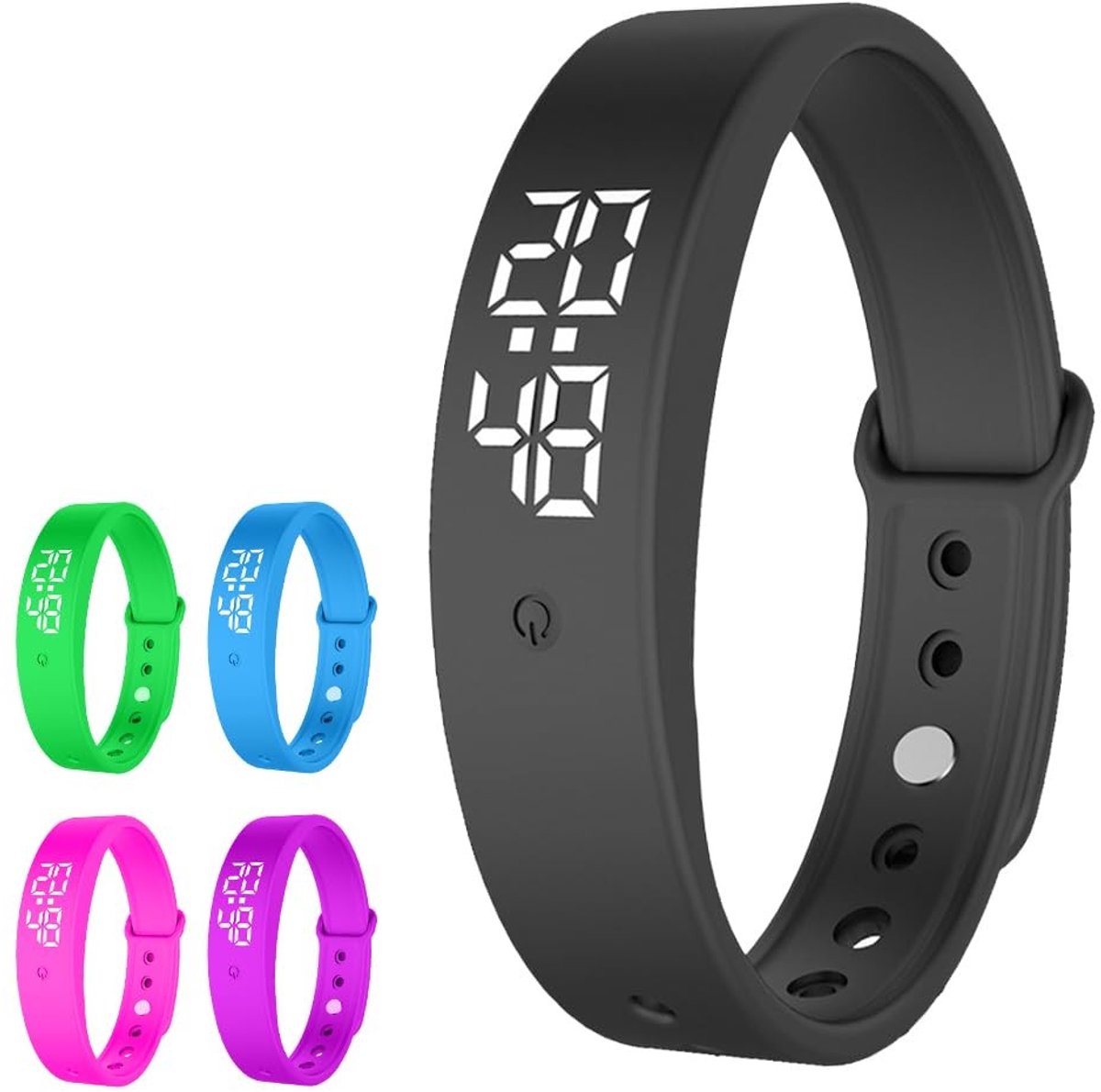 SolidKeus - Vibration Alarm Polsband met Stil Vibrerend Alarm