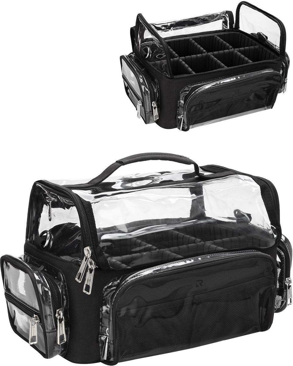 SolidKeus - Professionele Make-up Organizer met Borstelhouder