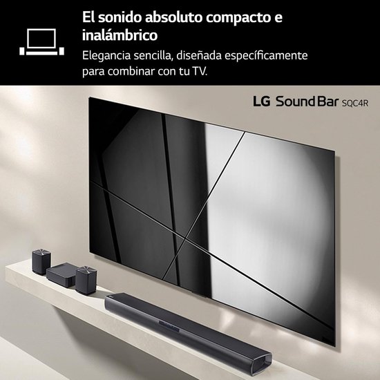 Draadloze Soundbar - Home Cinema Systeem - Film Kijken - 4.1 Kanaals Geluid - 220 Watt - Zwart — afbeelding 5