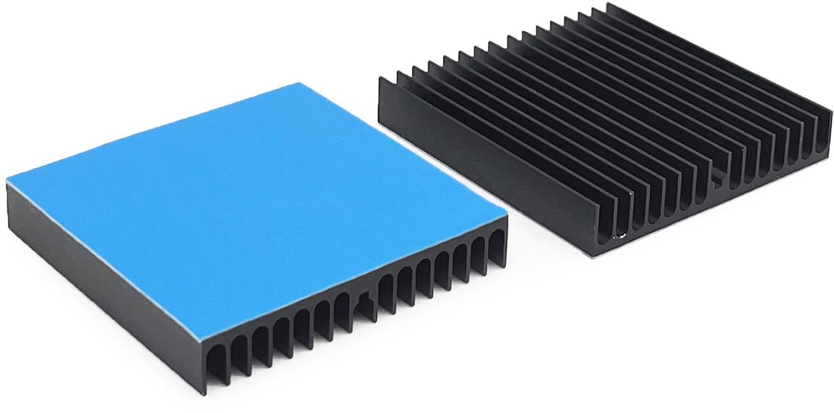 SolidKeus - Aluminium Koelset 60 x 60 mm met Thermische Tape