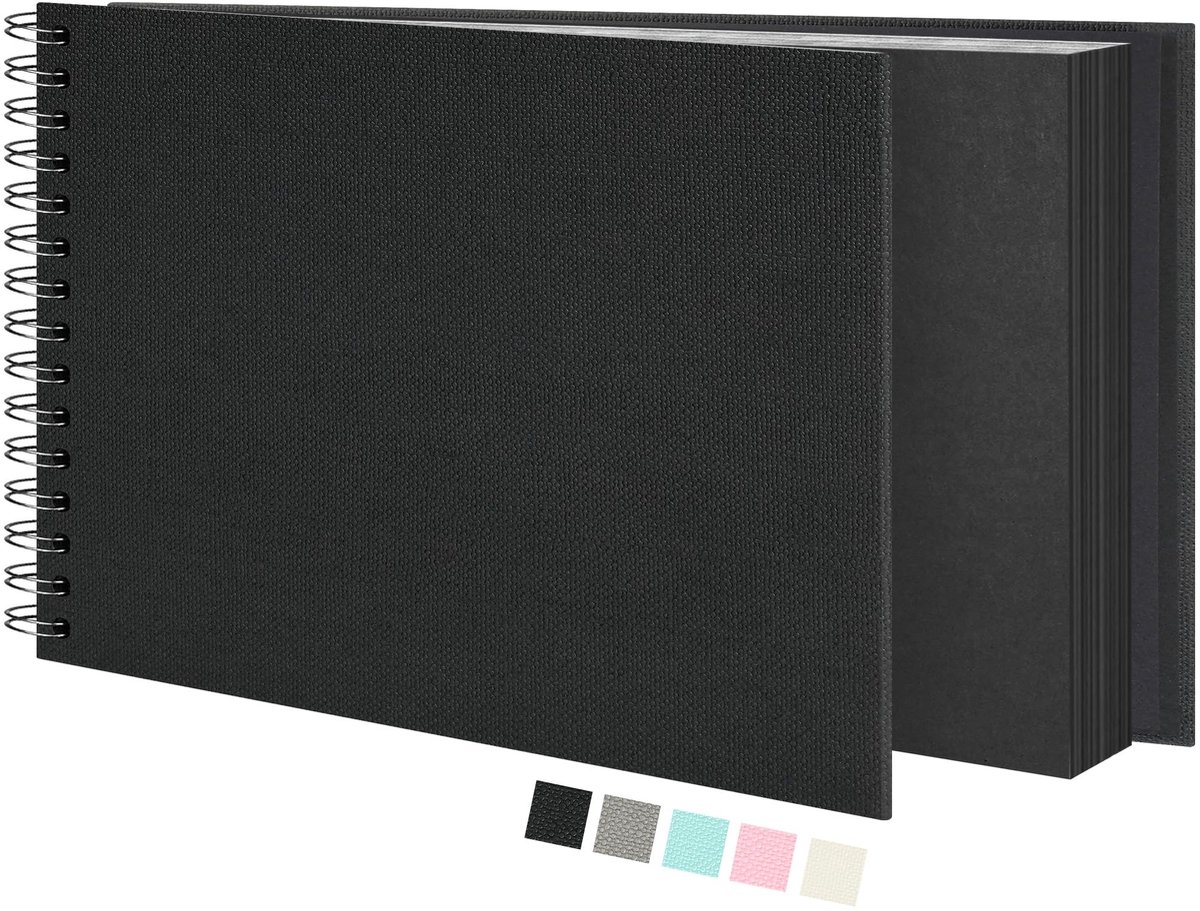SolidKeus - Scrapbook Fotoalbum met Luxe Hard Cover en Witte Pagina's