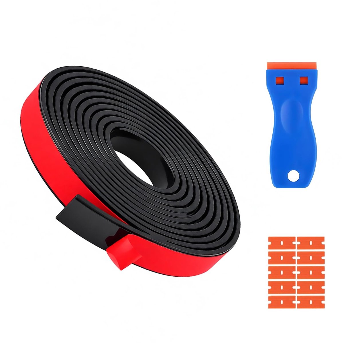 SolidKeus - Zelfklevende Rubberstrip met Accessoires