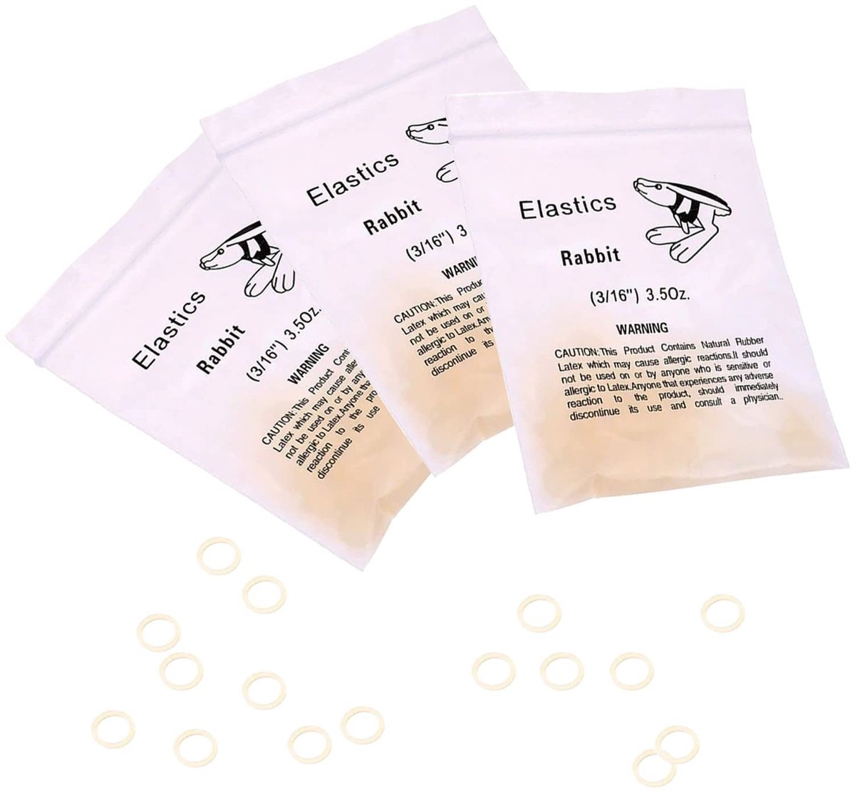 SolidKeus - Orthodontische Rubber Bands Set van 300 Stuks