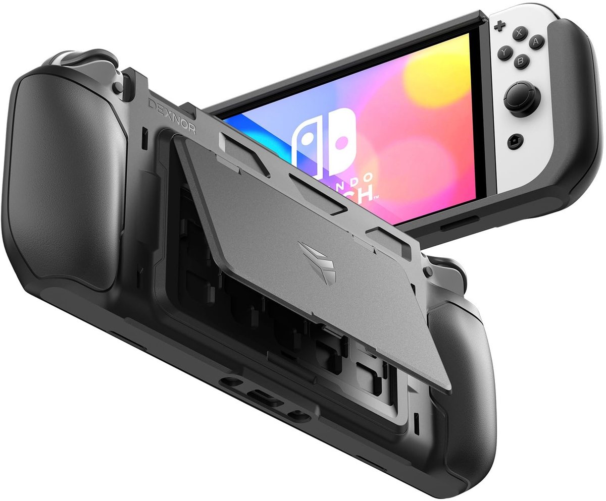 SolidKeus - Robuuste Beschermcase voor Nintendo Switch OLED